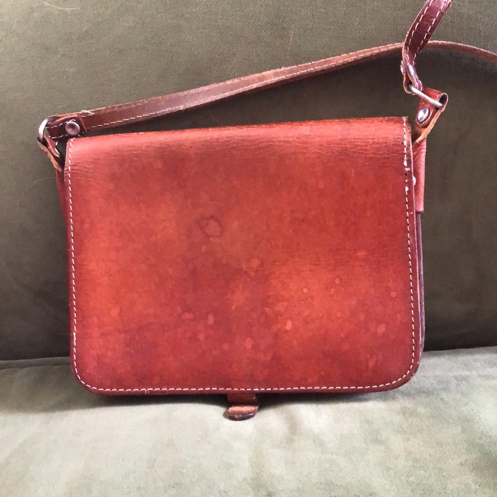 Vintage Leather Handbag - Picture 4 of 12